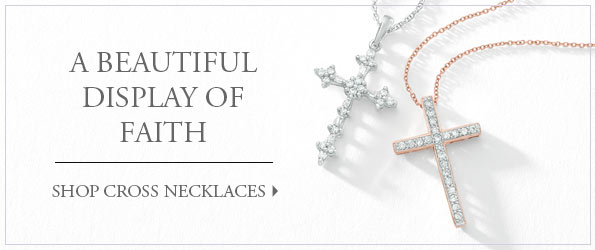 A Beautiful Display of Faith. Shop Cross Necklaces>